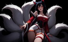 Ahri Nine Tails Charm