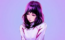 Lilac Dreamy Girl