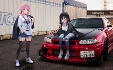 Skyline R34 Trackside Meet