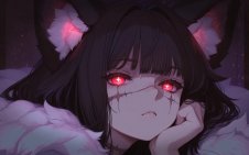 Crimson Eyes of Silence