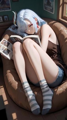 shenhe reading time live wallpaper