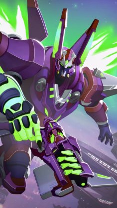 battlesuit godslayer androxus - paladins live wallpaper