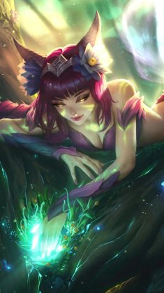 elderwood ahri live wallpaper