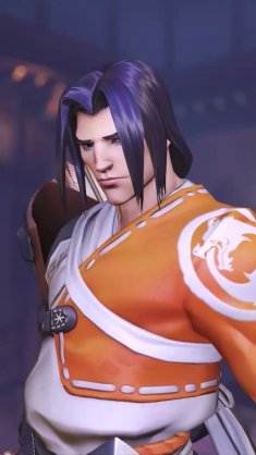 young hanzo with bow (overwatch 2) animated wallpaper