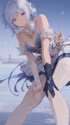 odette - the ice swan live wallpaper