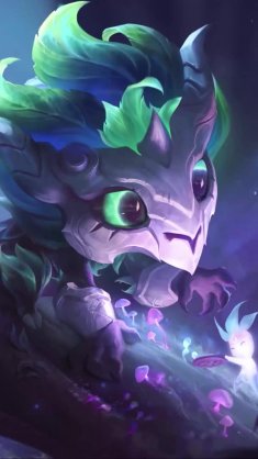 elderwood gnar (lol) animated wallpaper