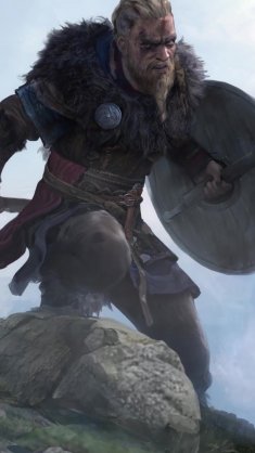 viking - assassin's creed valhalla live wallpaper