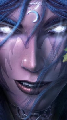 tyrande whisperwind – warcraft live wallpaper