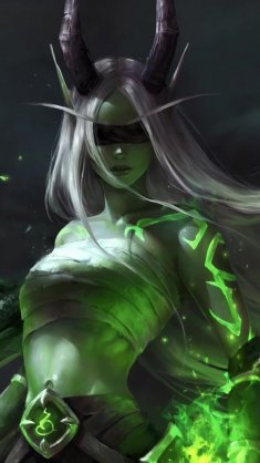 world of warcraft demon hunter live wallpaper