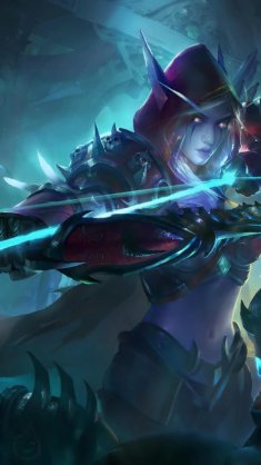 dark ranger sylvanas windrunner live wallpaper