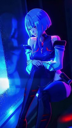 lucy cyberpunk solitude live wallpaper