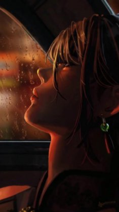 rainy night ride live wallpaper