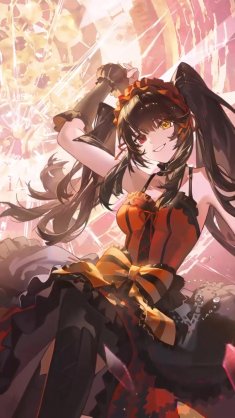 kurumi tokisaki - punishing: gray raven live wallpaper