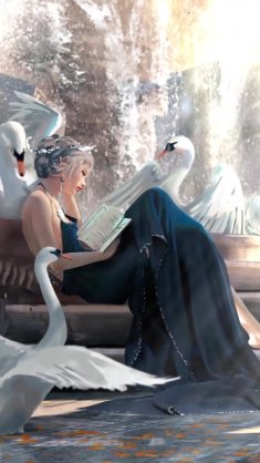the swan princess live wallpaper