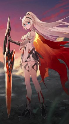 kiana kaslana - herrscher of flamescion live wallpaper
