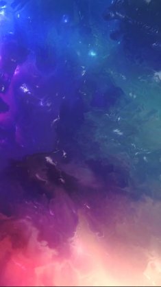 multicolored clouds live wallpaper