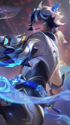 porcelain ezreal (lol) live wallpaper