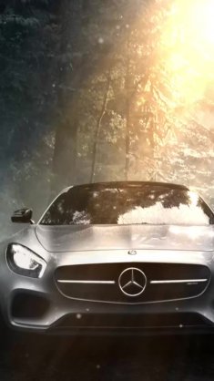 mercedes benz amg gts live wallpaper