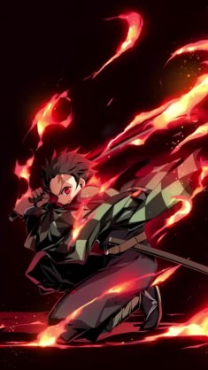 tanjiro kamado (kimetsu no yaiba) live wallpaper