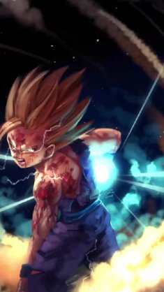 super hero gohan ssj2 live wallpaper