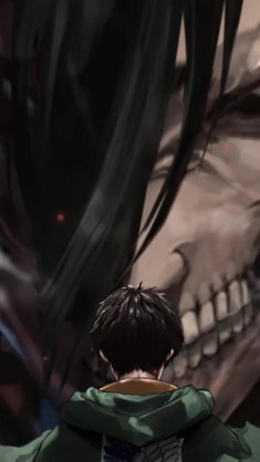 eren yeager (attack on titan) animated wallpaper