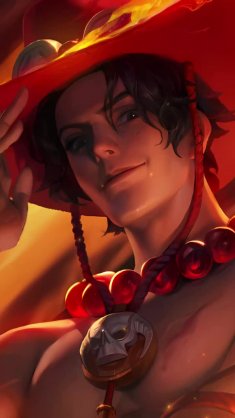 portgas d ace live wallpaper