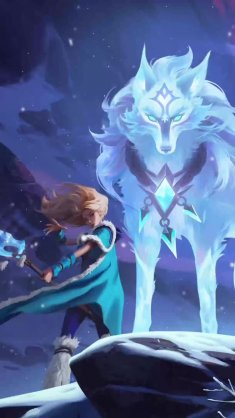 crystal maiden dota 2 live wallpaper