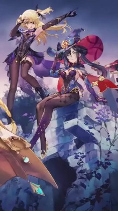 genshin impact: ladies of teyvat animated wallpaper