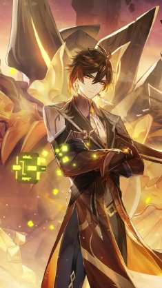 genshin impact: zhongli's power live wallpaper