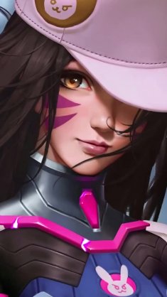 dva wearing pink suit and cap live wallpaper