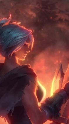 riven (league of legends) live wallpaper