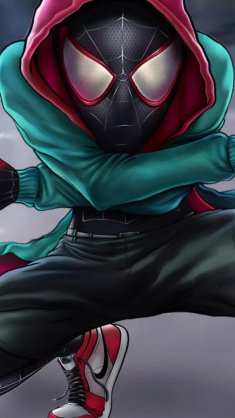 miles morales young spider-man live wallpaper