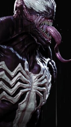 venom strikes live wallpaper