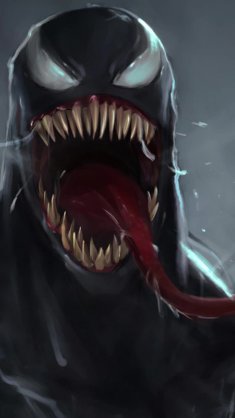 dark venom live wallpaper