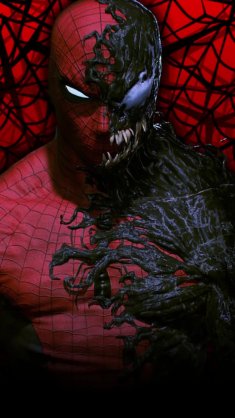 spider man inside venom live wallpaper