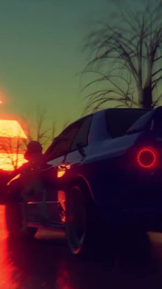 nissan gtr retrowave live wallpaper