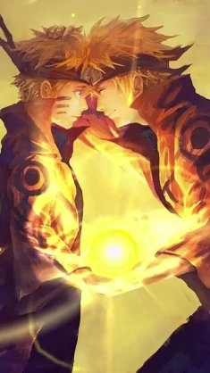 minato and naruto with yellow flash live wallpaper