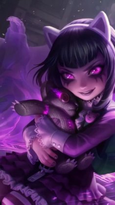 goth annie from lol live wallpaper