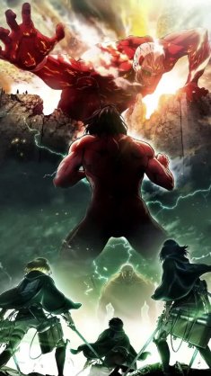 epic showdown (attack on titan) live wallpaper