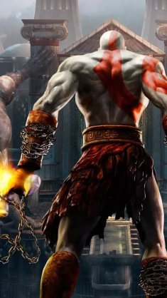 kratos from god of war live wallpaper
