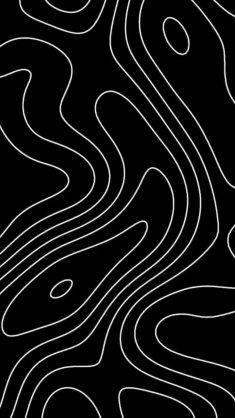 black & white topographic textures live wallpaper