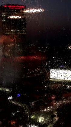 rainy night city view live wallpaper