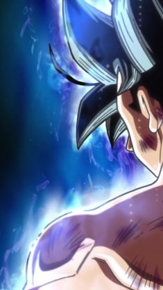 goku covers ultra instinct live wallpaper