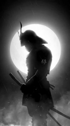 full moon samurai live wallpaper