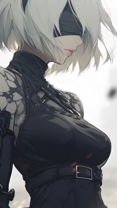 2b in nier automata live wallpaper