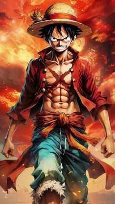 luffy the pirate king live wallpaper