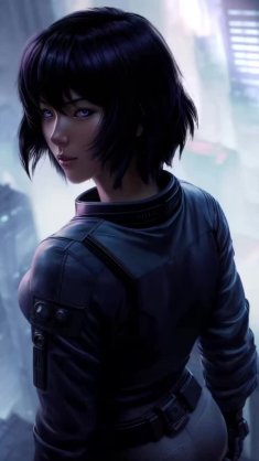 ghost in the shell live wallpaper