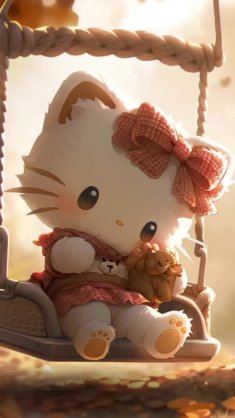 hello kitty's fall fiesta live wallpaper