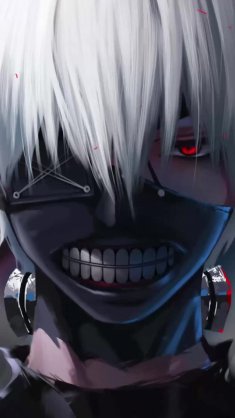 Ken Kaneki White Mobile Live Wallpaper