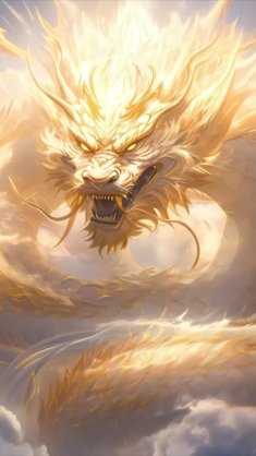 golden dragon live wallpaper